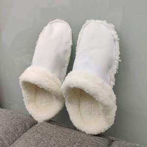 크로스오버 슬리퍼 샌들 호환 방한 내피털 안감 인조 크록스털탈부착