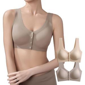 심리스 노와이어 수유브라 임산부 산모 앞버튼 모유 브래지어 빅사이즈 속옷