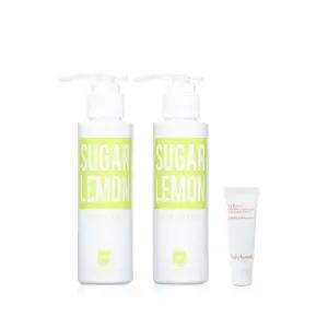 조성아 원더바스 레몬청 클렌저 슈가&레몬 120ml 2개 + 설화수 상백 선크림 10ml_B