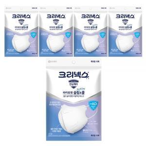 크리넥스 라이트핏 슬림 앤 쿨 마스크 특대형 KF-AD