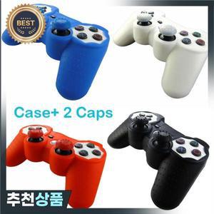 실리콘 아날로그 조이스틱 엄지 스틱 그립 캡 조이패드 스킨 커버 케이스 플레이스테이션 듀얼쇼크 2/3 PS2