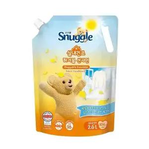 스너글 섬유유연제 실내건조 허거블 선샤인 2.6L, 1개
