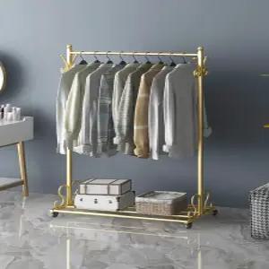 북유럽 행거 럭셔리 드레스룸 옷걸이 이동식 가정용 스탠드 실용적