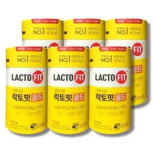 종근당건강 락토핏 골드 2g 50포 6통 /wb