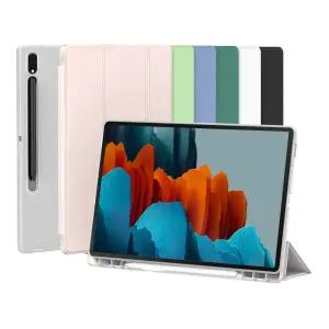 데이웍스 갤럭시탭 S7 S8 북커버 케이스 S펜 수납 스마트 커버