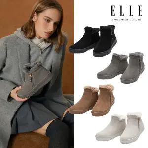 [엘르][엘르]여성 이베르 소가죽 퍼부츠겨울방한화_4종택1