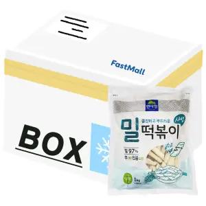 면사랑 사선14mm 밀떡볶이떡 1kg 10개