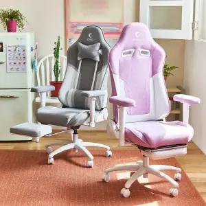 제닉스 제로드 리브체어 발받침 컴퓨터 게이밍의자