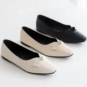 [더힐]슈즈 255까지제작/ 여성여자 구두 정장화 단화 로퍼 플랫 1cm sjrda-8066