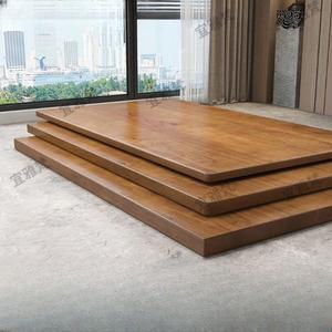 소나무 우드슬랩상판 원목 우드 테이블 나무 슬랩 맞춤