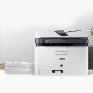 삼성 팩스기 컬러 레이저 복합기 가정용 사무실 무선 프린터 C565Fax WiFi 알뜰토너 프린트기