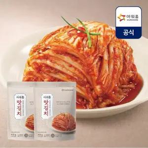 [내일도착] 아워홈 맛김치 400g x 2개