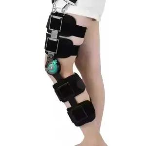 각도조절 무릎 지지대 보조기 수술 반깁스 고정 깁스
