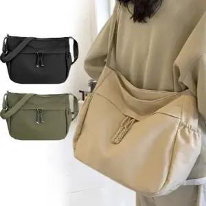 코라비 패브릭 빅 크로스백 여성 대학생 가방