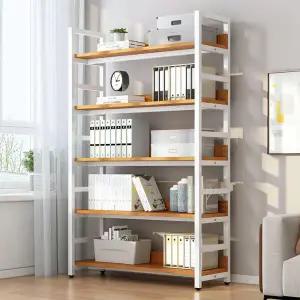 아트박스/가구느낌 리버책장 5단 1000 철제 책꽂이 인테리어