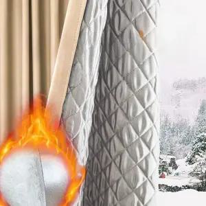 방풍 누빔커튼 암막 누빔 보온 거실 바람막이 방한 커튼