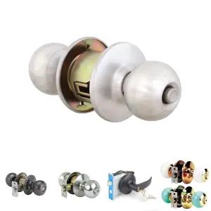 정화테크-용실용도어록 5001SS 욕실용 (1EA)/손잡이/문/방/현관/문고리/현관문/방화문/화장실/도어/출입문