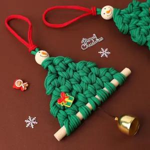 아트랄라 양말목 공예 크리스마스 트리 도어벨 만들기 업사이클링