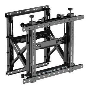 원터치 멀티비젼 벽걸이 브라켓 팝업형 사이니지 디스플레이 광고판 스크린거치대 45 50 55 60 65 70인치 DID호환용