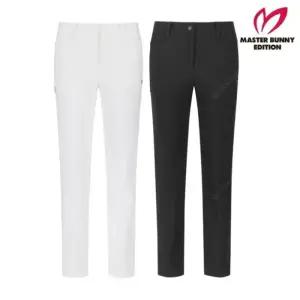 MASTER BUNNY 여성 겨울 절개 라인 기모 스트레이트 팬츠 21-D4PT411