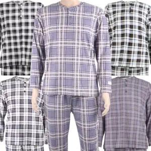 25FW 남성홈웨어 양면기모잠옷 젤리 실내복 세트 빅사이즈잠옷