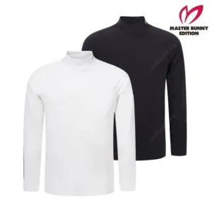 MASTER BUNNY 남성 겨울 모크넥 로고 져지 이너 티셔츠 11-D4TI403