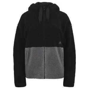[아디다스] 여성 컬러블록 보아 풀집 플리스 자켓 IK9865