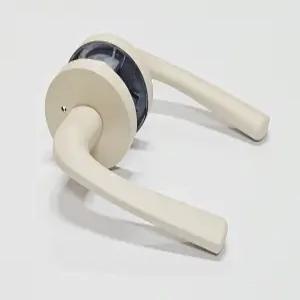 GLK 뉴비트 버튼형 방문손잡이, 아이보리