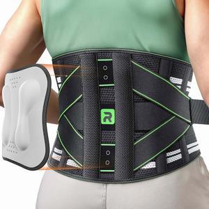 사이즈 통기성 지지대, 녹색 조절 지지 스트랩이 위한 3D M 강력한 8배 남성용 허리 보조기, 를 있는 패드가 라키 벨트, 가능한