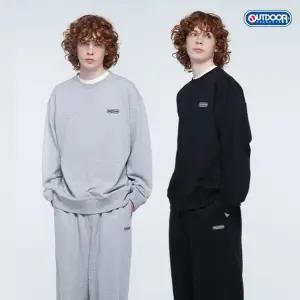 [아웃도어프로덕츠] 에센셜 캡슐 로고 스웨트 셋업 (4COLORS)