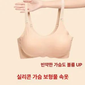 실리콘 브라 가슴골 볼륨 가짜가슴 보형물 가슴 보정