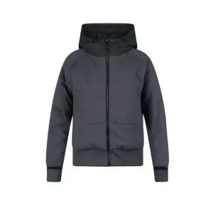 골피아 MS25WWB722 여성 하이브리드 패딩 매치 방풍 니트 후드 집업 점퍼