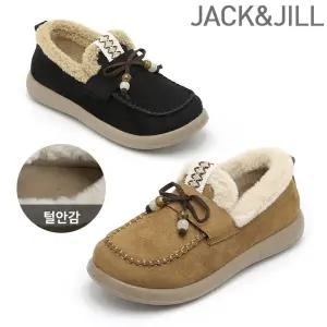 [잭앤질]잭앤질 구슬리본 털안감 로퍼(JD5734)