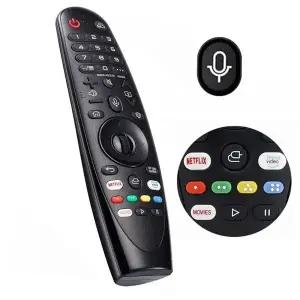 Voice Magic 리모컨 AKB75855501 LG OLED QNED NanoCell Webos 스마트 TV와 호환 포인터 음성 포함 552199
