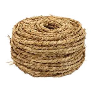 새끼줄 지푸라기 밧줄 마른 밀짚 묶음 비닐하우스 나무