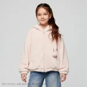 [신디키즈] 보송 테일 귀달이 퍼 후디 CIJA25T01