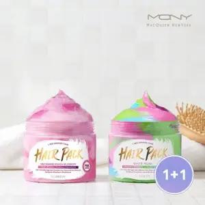 [1+1] 바이오레시피 1초 데미지 케어 헤어팩 300g  트리트먼트 단백질 컨디셔너 헤어에센스