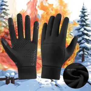 기모 방한 터치 스마트폰용 겨울장갑 런닝 등산 산책
