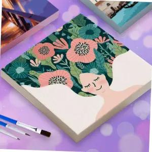 꽃향기 세트 캔버스 그리기 DIY 유화 명화 그림