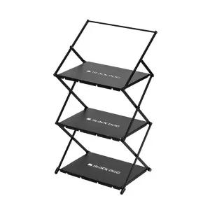 블랙독 3단 선반 쉘프 수납 테이블 캠핑 알루미늄 접이식