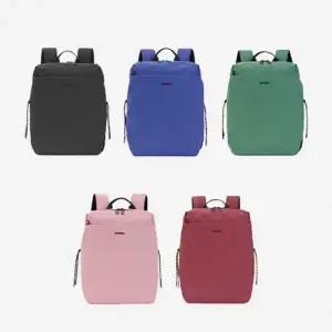 실버 백팩 pvc 복조리 캐주얼 데일리 육각 여성