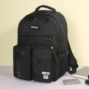 복조리 실버 미니백팩 나일론 백팩