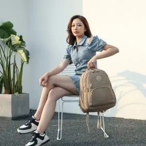 실버 pvc 복조리 백팩 캐주얼