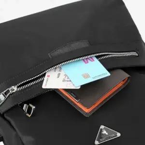 실버 복조리 백팩 pvc