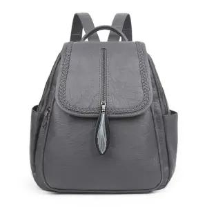 가방 나일론 실버 여성백팩