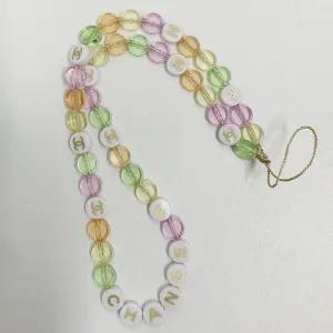 샤넬 로고 비즈 핸드 스트랩 #핸드폰스트랩 키링 #나만의 백꾸 키링