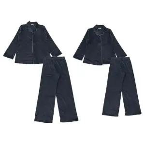 [갤러리아] [비비안]부드러운 융 극세사 남여 커플파자마(WP8876A MP8876A NAVY)