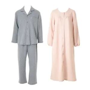 [갤러리아] [커플]와코루 가볍고 보온성이 좋은 삼중직 무늬 자가드 잠옷WPA5486M WGN5486