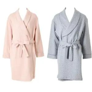 [갤러리아] 커플]와코루 가볍고 보온성이좋은 삼중직 무늬자가드 로브가운WRB5486M WRB5486W