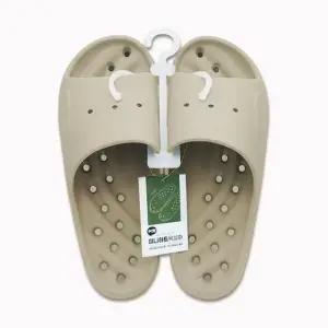 고품질 브라운 EVA 쿠션왕 욕실화 미니하트 디자인슬리퍼 (WFFOGC9)